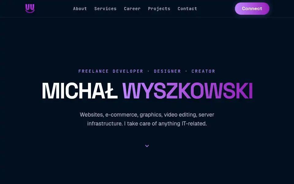 Screenshot of zuukie.dev