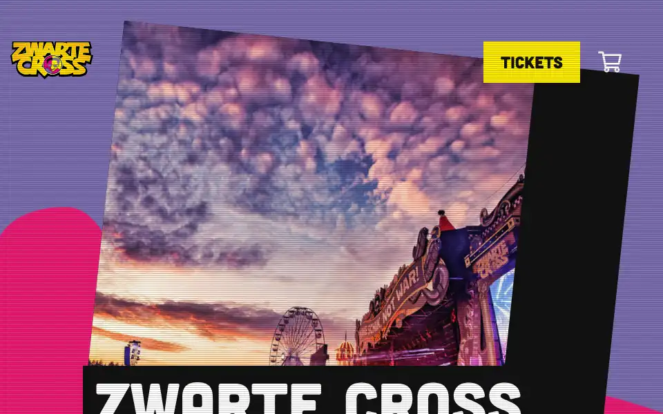 Screenshot of zwartecross.nl