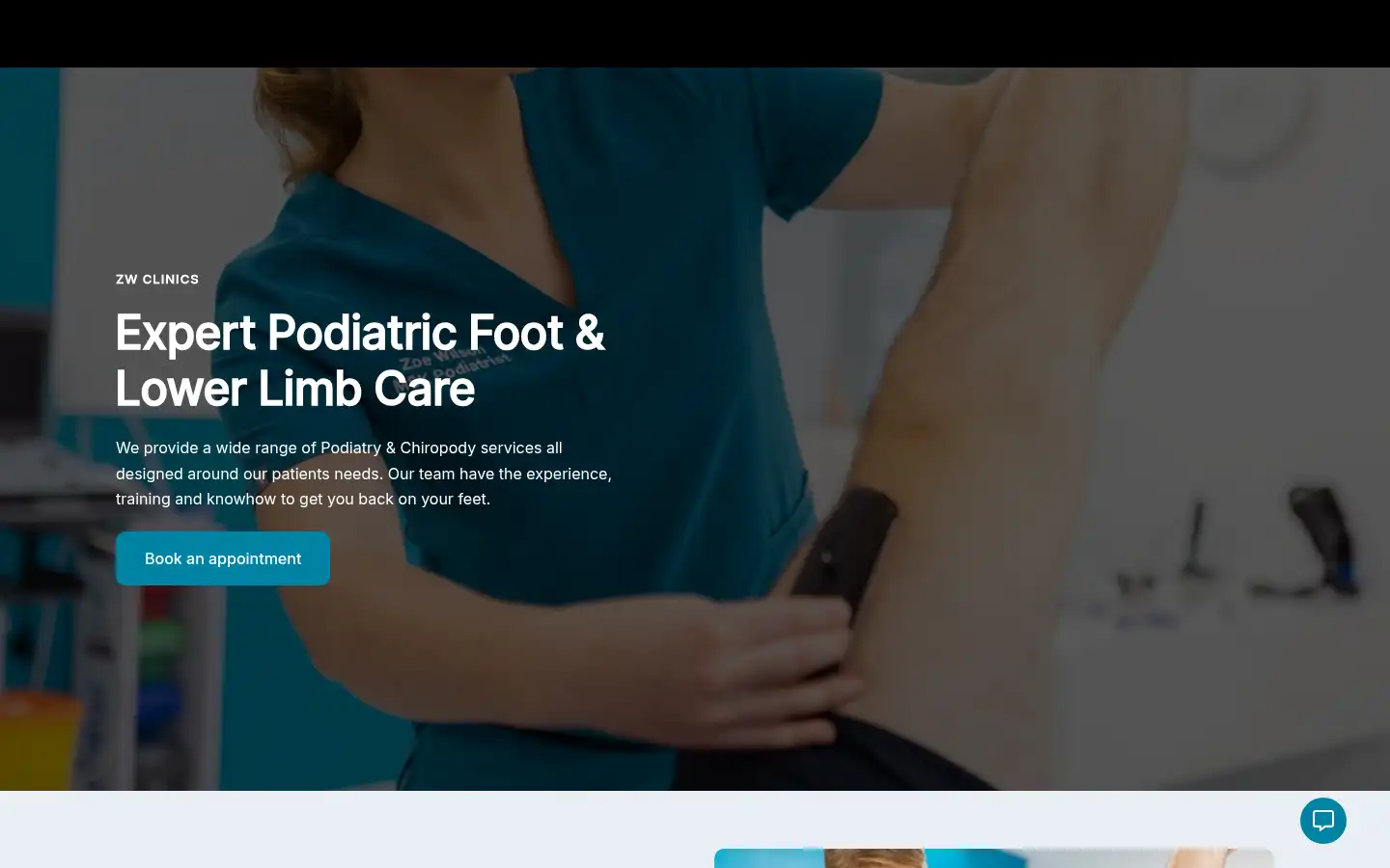 Screenshot of zwclinics.com
