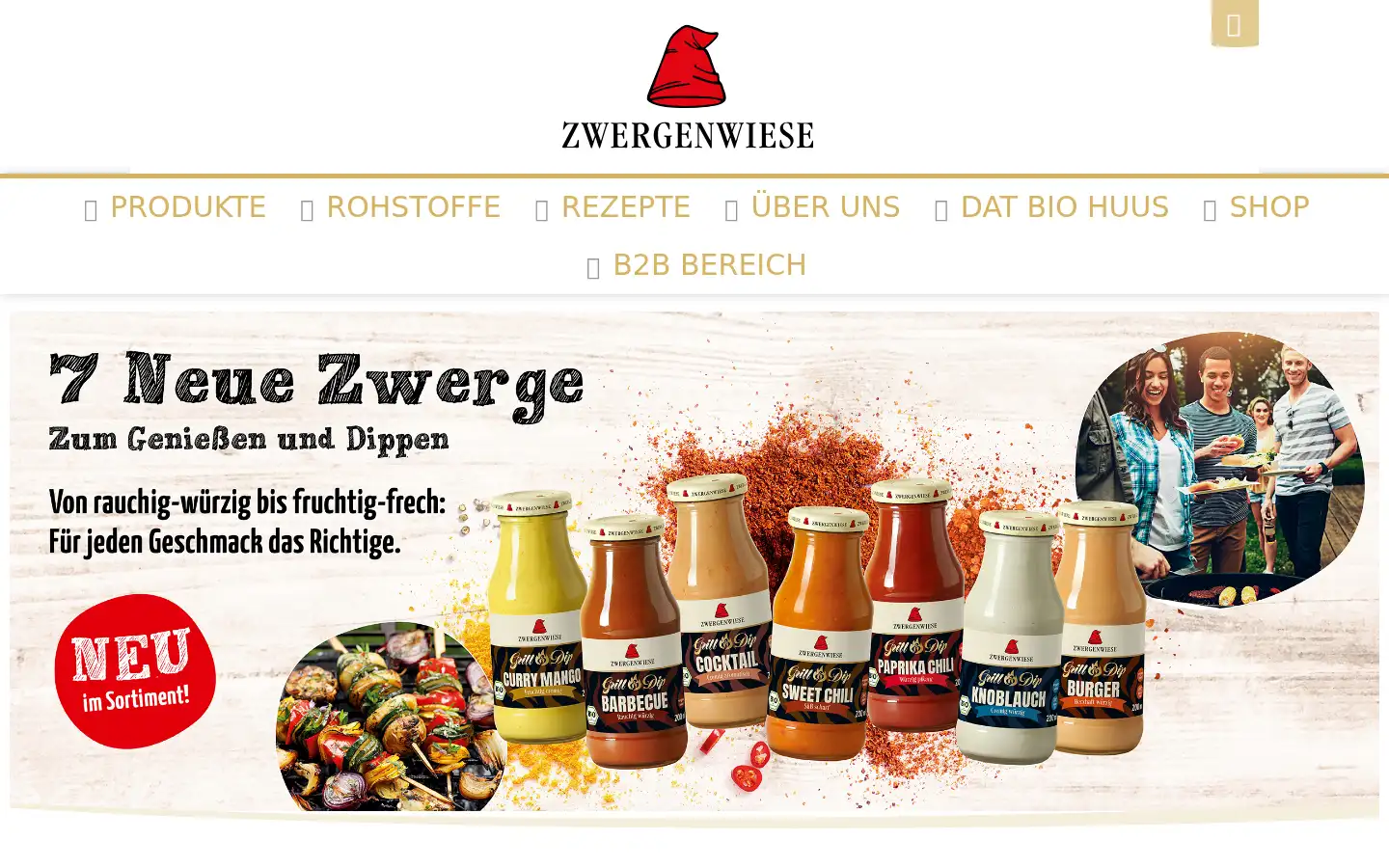 Screenshot of zwergenwiese.de